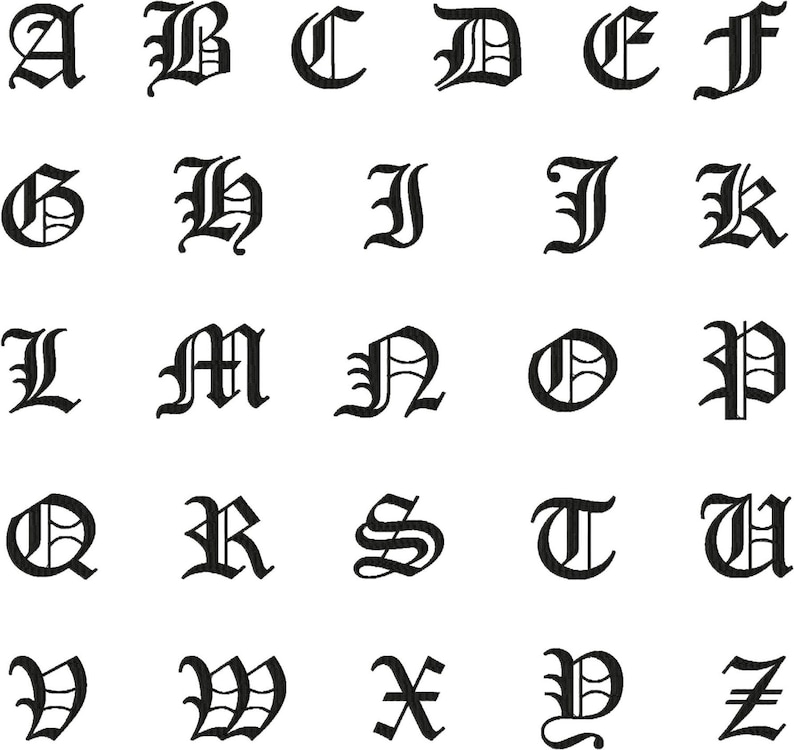 Шрифт английский старинный 12 вдохновляющих английских шрифтов