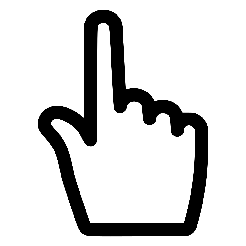 Cursor hand. Указательный палец без фона. Курсор иконка. Палец указатель. Пиктограмма рука указатель.