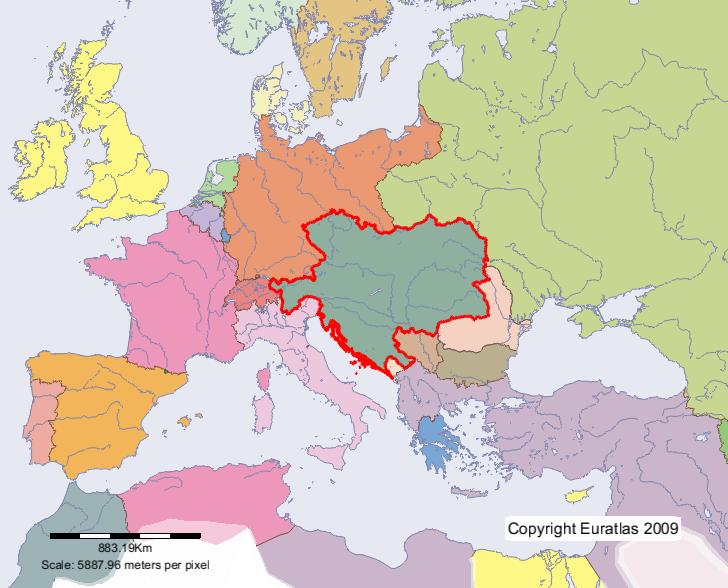 Карта мира 1900 года на русском