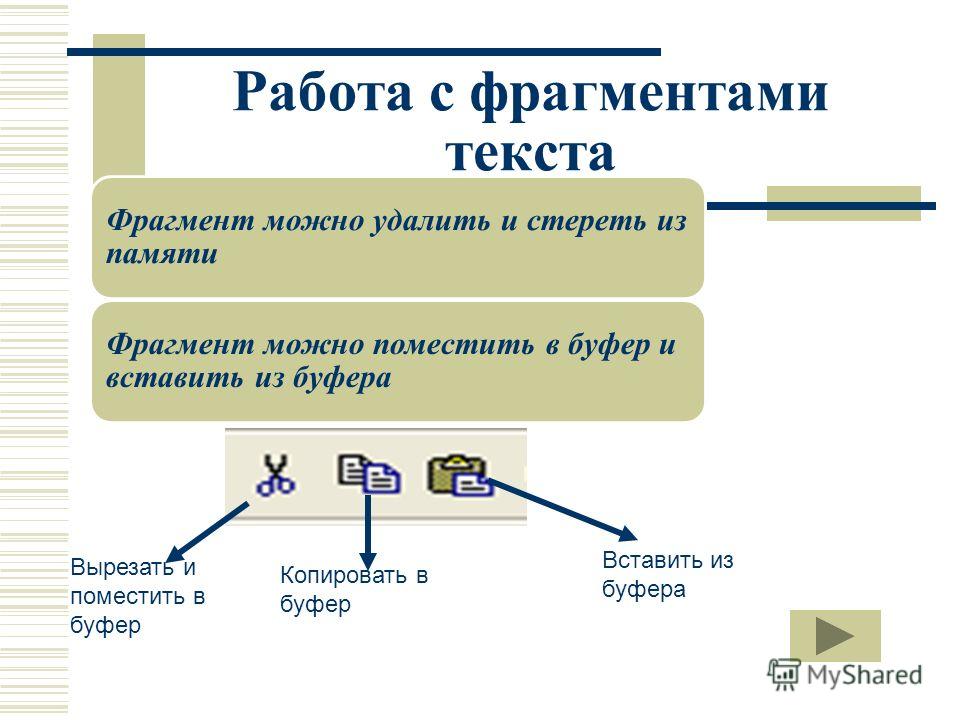 Понятие фрагмента. Работа с фрагментами. Работа с частями части текста. Основные ФРАГМЕНТЫ текста. Фрагмент текста это.