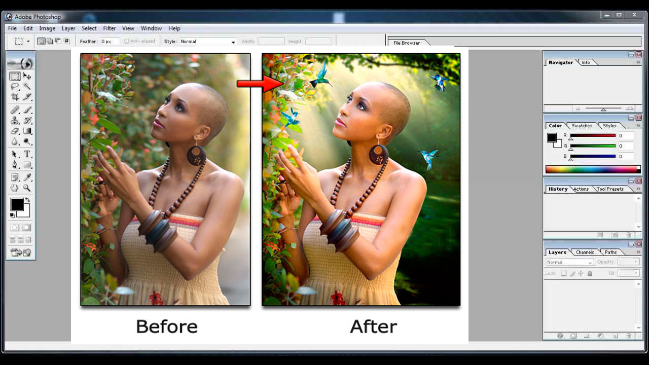 Photoshop Plugin Увеличение