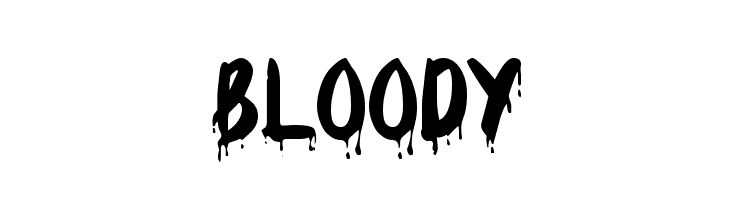 Bloody Font