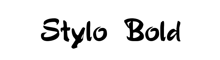 Stylo Bold Шрифта