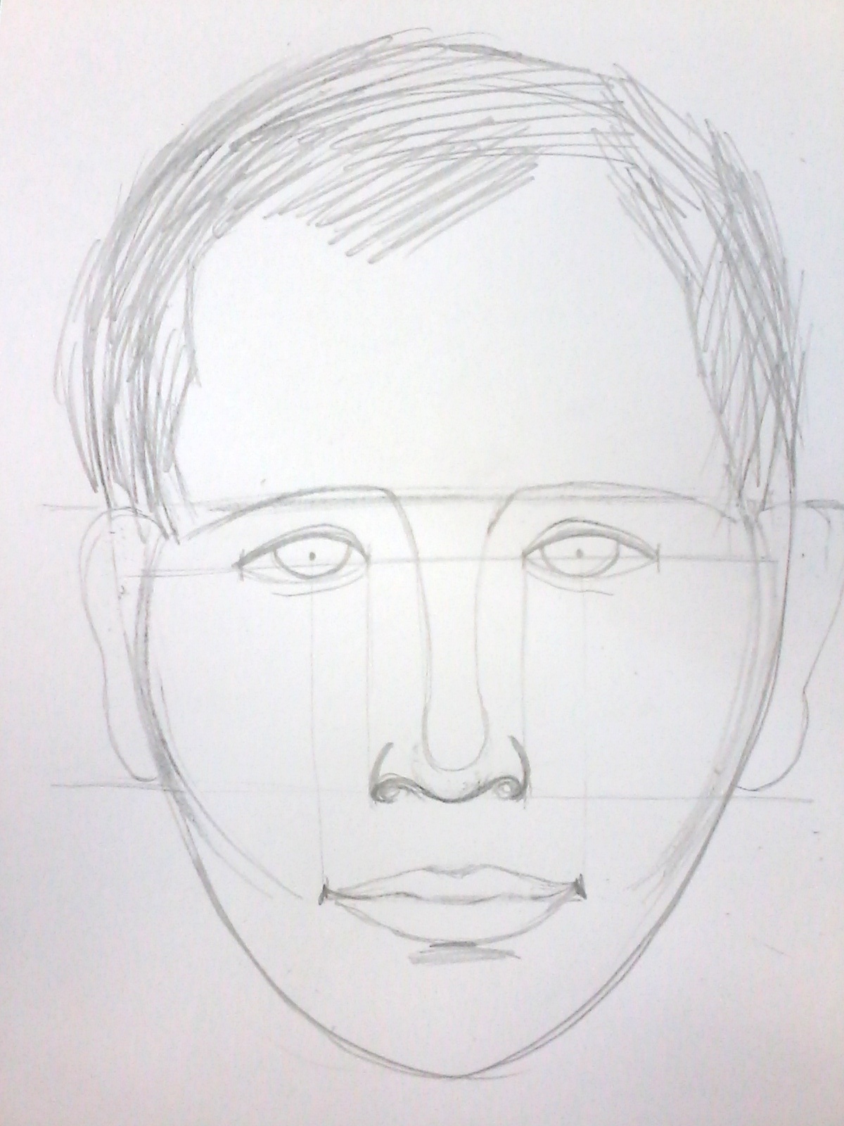 Рисунок лица 1 3. Лицо карандашом. Лицо человека карандашом. Портрет легкий. Человеческое лицо рисунок.