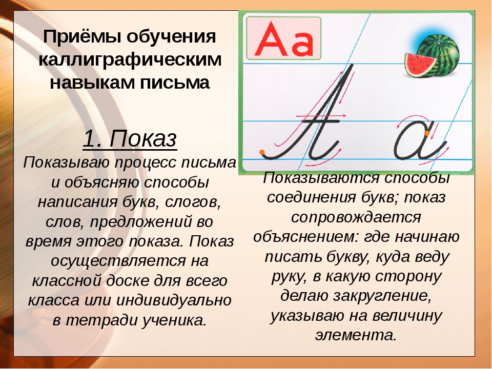 Преподаватель объяснение написания