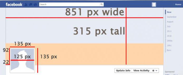 обложка для фейсбука размер