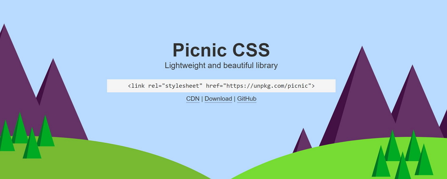 Picnic CSS