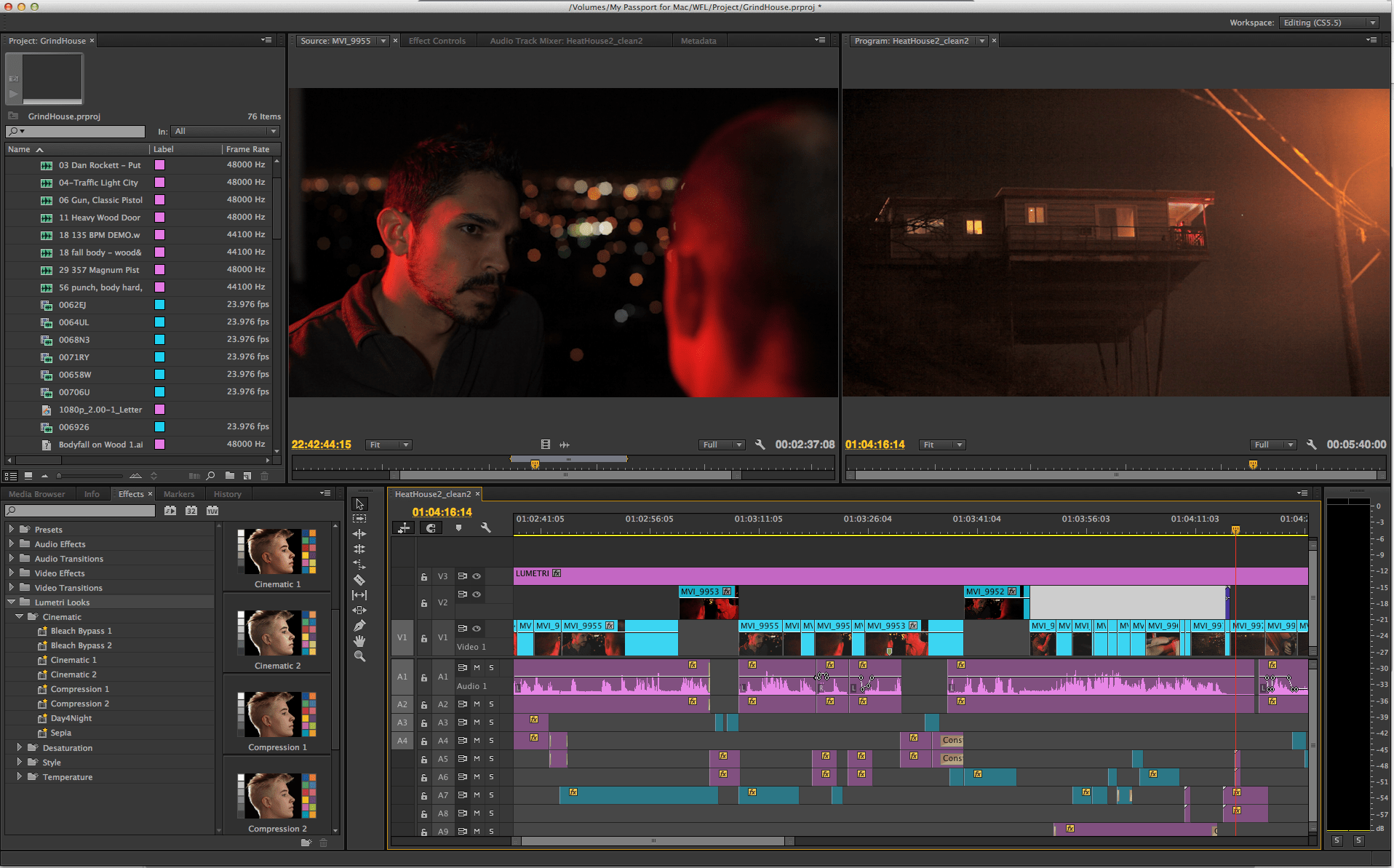 Создание проекта в adobe premiere pro