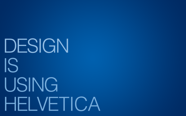 Helvetica спасение для начинающих