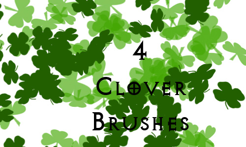 Simply Attractive Set of Clover Brushes