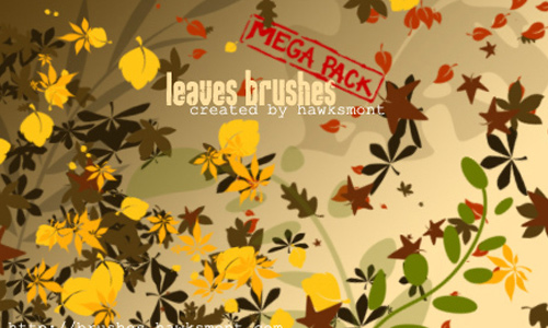 Huge Leaf Brush Set