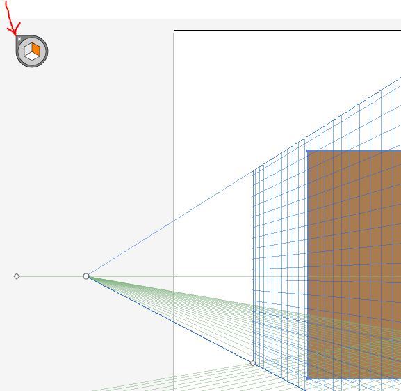 Как убрать сетку перспективы в adobe illustrator