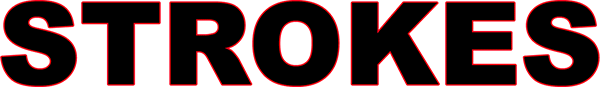 A red stroke appears around the text in Photoshop. Image © 2008 Photoshop Essentials.com