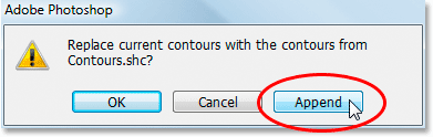 Adobe Photoshop Text Effects: Clicking on