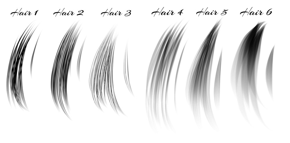procreate curly hair brushes free download