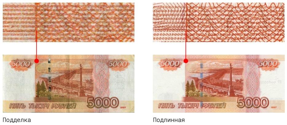 Нить на купюре. Купюра 5000 оригинал. Купюра 5000 рублей 1997. 5 Тысяч купюра 1997.