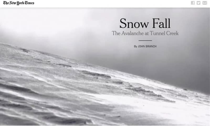 лонгрид snowfall