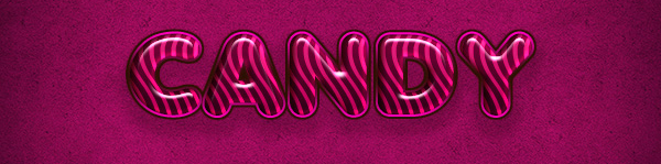 Create a Candy Flavored Text Effect in Photoshop