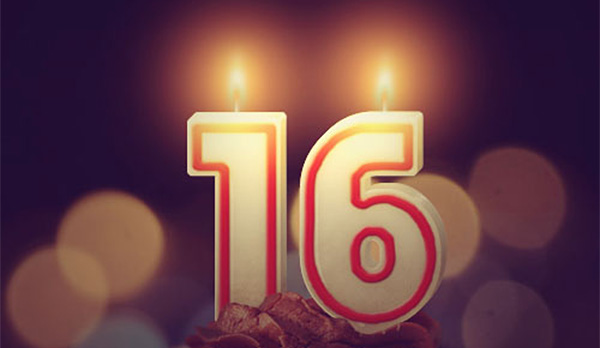 Number Candles Text Effect