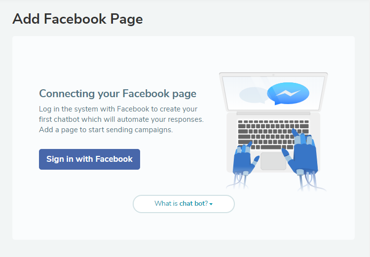 Facebook chatbot